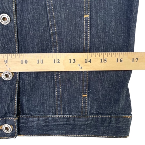 Jack Daniel’s Denim Jacket Madz Custom Size M Rocker BikerCore Goth Metal Vibe - Picture 14 of 16